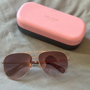 Kate Spade Brown Sunglasses Aviator Style